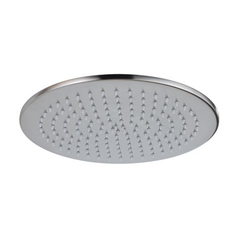 FugaFlow Eccelente Acces Douche de tête 30cm ronde 6mm Brossé inox PVD (inox)