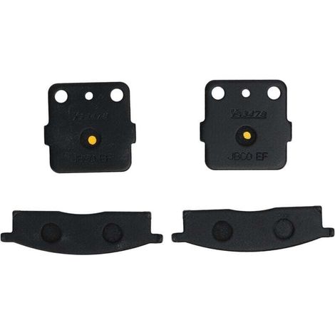 Jeu De Plaquettes De Frein Avant Arriere 4 Pieces Moto Yz80 1993 2001 Freinage Disque Metal (1/4)