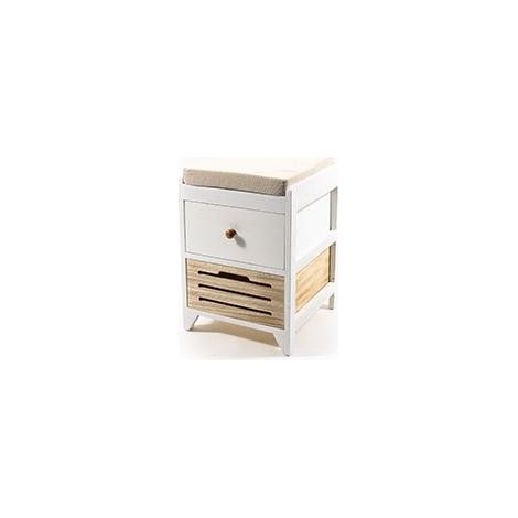 Mobiletto in legno 2 cassetti