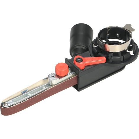 Adaptateur Ponceuse À Bande - Pour Meuleuse D'angle Électrique 115 mm et 125 mm - Filetage M14 - Tête De Ponçage 15 mm × 452 mm - 1 Pièce