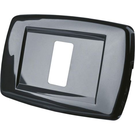 Placca in tecnopolimero a 1 foro (1/3)