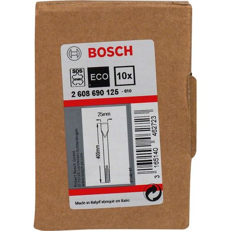 Bosch SDS-max Mezzaluna piatta 25x400 mm per perforatore (1/5)