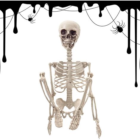 Figur 60cm Skelett Deko Figur Klappbare Anatomische