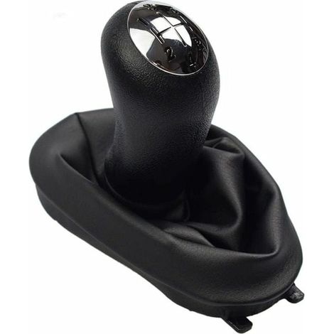 Pomo de palanca de cambios manual de 5 velocidades con funda para Renault, CLIO 2, CLIO 3, Megane 2, Scenic 2 y Kangoo (1/3)