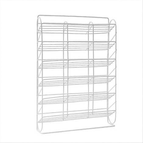 Étagère de rangement suspendue, support mural, penderie sans perçage, B (1/5)
