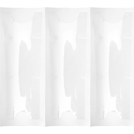 Lot de 2 films protecteurs transparents pour manivelles de vélo de montagne (type B)