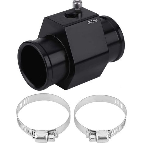 Capteur de Température de l'Eau, Adaptateur de Jauge de Tuyau de Température de l'Eau de Voiture Sonde de Température Joint de Radiateur(34MM) (1/5)