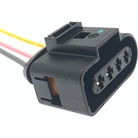 4B0 973 724 ist für Zündspulen-/Hochspannungsspulenstecker von Volkswagen und Audi geeignet. 4B0973724, 4-polige Ummantelung. (1/4)