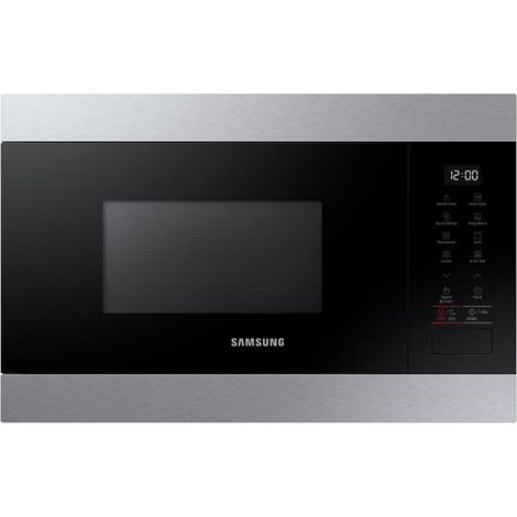 Samsung – Micro-ondes encastrable 22L – Gril 900W – Commande électronique – Inox – Dimensions 38x59.5x32cm – MG22M8274AT