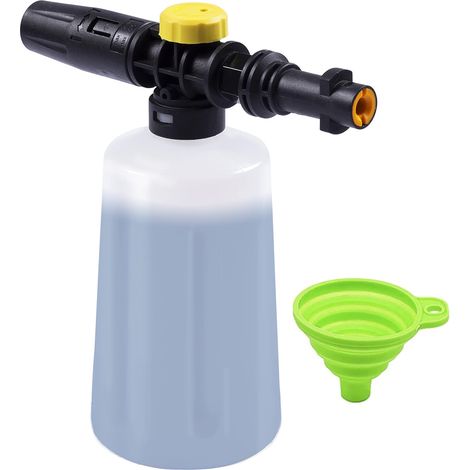 Pressure Washer Foam Lance 750ml Adjustable Soap Dispenser Compatible with K2 K3 K4 K5 K6 K7 Series (1/5)