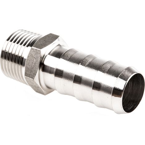 Adaptateur de tuyau d'évacuation Legris, R 3/8" mâle ( Prix pour 1 ) (1/2)