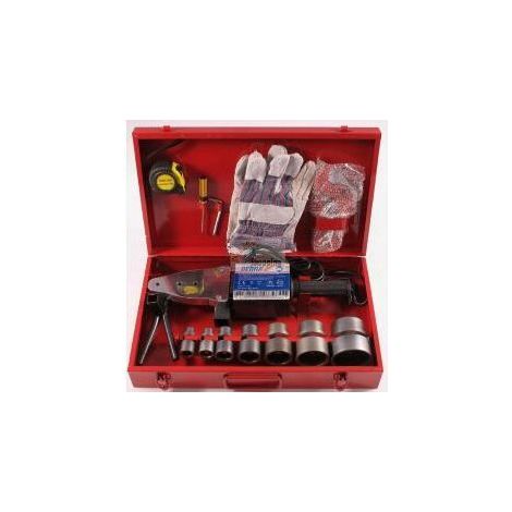 Saldatrice per tubi 800/1500W con valigetta metallica da 7 pezzi - DED7515 (1/3)