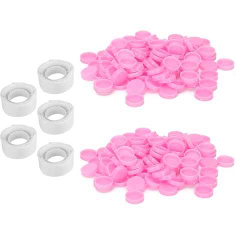 Support pour pigments de colle pour extensions de cils, grande quantité, pointe de colle. (1/5)