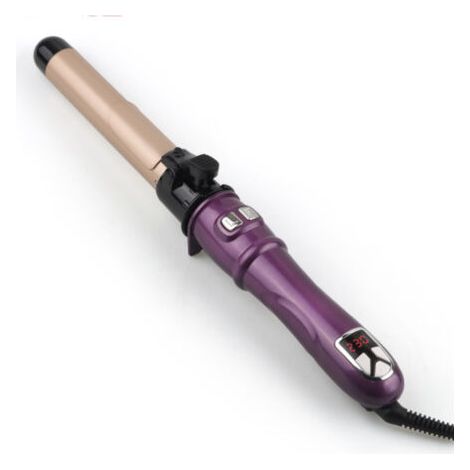 Fer à friser automatique, revêtement céramique, 28 mm, 100–220 °C, boucles parfaites (violet) (1/2)