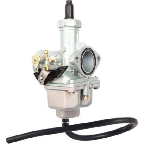 Carburateur PZ27 27 mm avec câble de remplacement pour moteur de pit bike, kart à trois roues et karting de 100 cc, 125 cc, 150 cc et 200 cc.