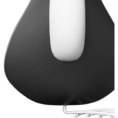Entrenador de músculos del suelo pélvico - Fortalecedor de los músculos centrales - Entrenador muscular - Alimentación USB - 23,5 x 14,5 cm - Negro (1/5)