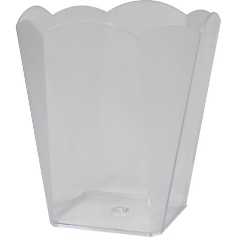 COPPETTA FIORE IN PLASTICA IN SET DA 12 PEZZI DA 130 CC (1/2)