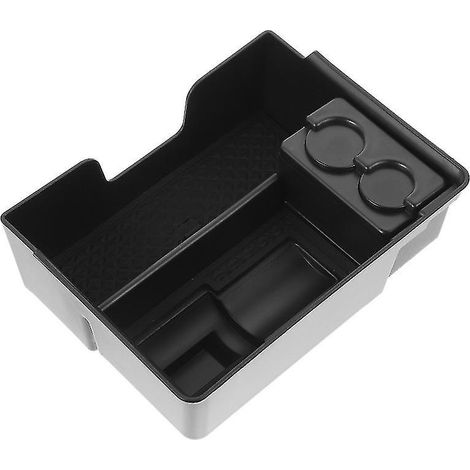 1 boîte de console centrale de voiture (1/3)