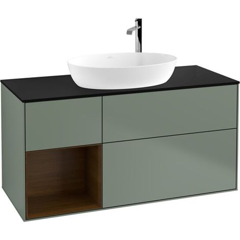 Villeroy & Boch F942GNGM Meuble sous lavabo Finion F94 (1/2)