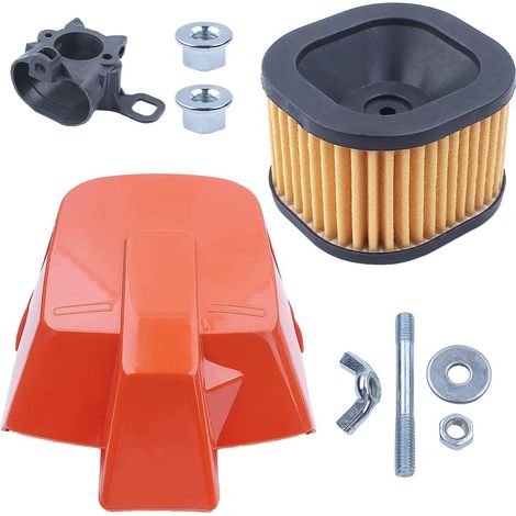 503817701 372 Kit de couvercle de filtre à air supérieur HD pour pièces de tronçonneuse Husqvarna 372 362 Special 371 372XP X-Torq 372XPW 503 81 77-01 (1/5)
