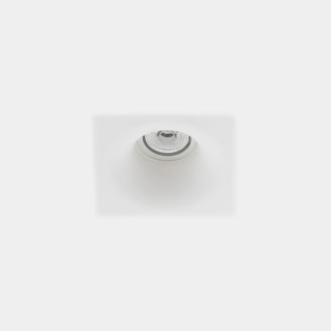 Downlight Ges Recessed Square B 5W 39.4º Blanco Ip23 485Lm