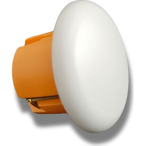 Capuchon de protection pour prises murales creuses, rosace, prise encastrée, cache-trou, blanc, cache-prise, interrupteur (1/5)