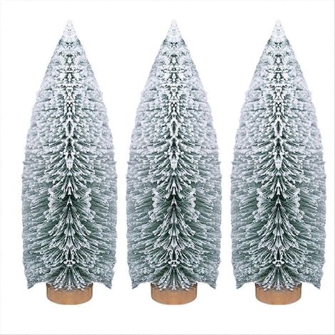 Mini décorations de sapin de Noël en forme de flocon de neige, 25 cm (1/5)
