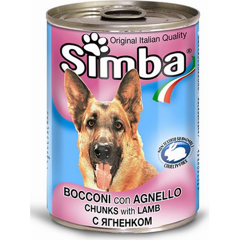 Monge Simba Dog Adult Agnello - Monge Simba Dog Adult Agnello - Lattina Da 415 Gr