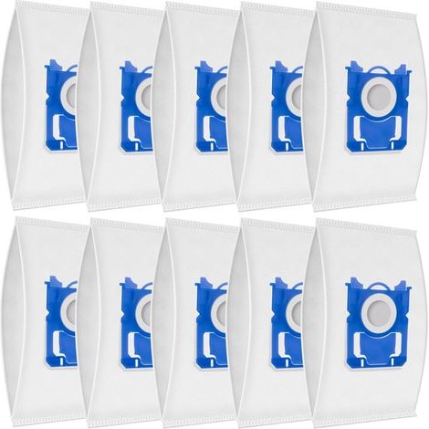 10 Sacs d'aspirateur pour Philips S-Bag FC8021/03 - FC8220 FC8202 FC8224 FC8134 HR8331 HR8345 (1/5)