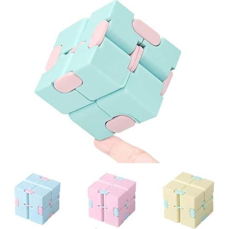 Cube infini antistress vert (1/5)