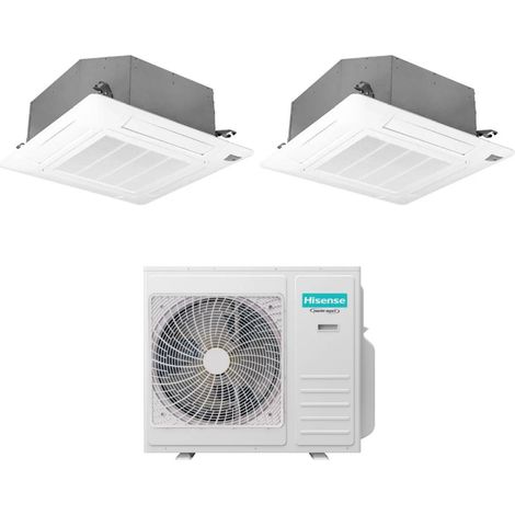 Klimaanlage Hisense dual split a cassetta 10 kW Kühlung 11 kW Heizung