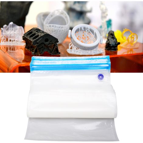 20 Sacs de Conservation sous Vide pour Filament d'Imprimante 3D, Pompe à Main et Fermeture Clip