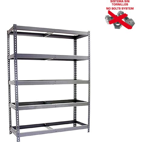 Estantería SIMONRACK Ecoforte 1506-5 Galvanizada sin bandejas (1/5)
