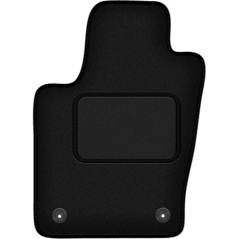 Fahrermatte schwarz für: Dodge Durango III 7-Sitzer (2010-2020)