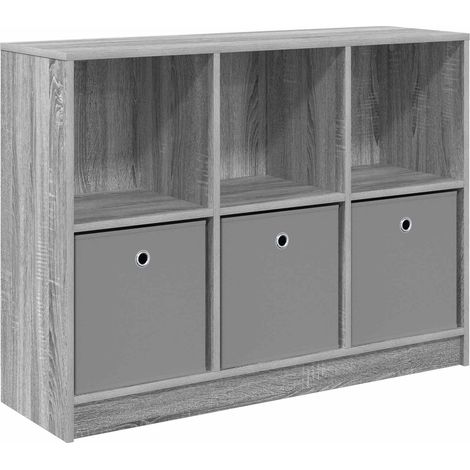 Credenza con cassetto Grigio Sonoma 102 x 32 x 73,5 cm vidaXL