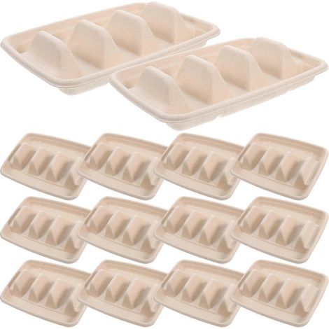 Présentoir à burritos pour 50 unités avec 3 étagères, idéal pour les fêtes et les grands rassemblements, robuste et durable, couleur ivoire. (1/5)