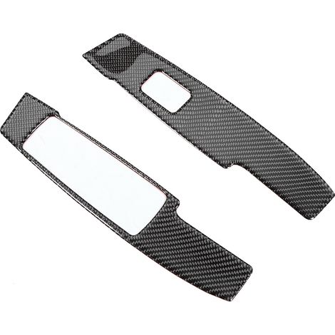 2PCS Garniture Panneau Lève-Vitre Sticker Auto pour Mercedes W204 Classe C 2007-2013 (1/3)