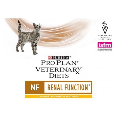 Nourriture Purina Pro Plan rgime vtrinaire Fline NF Salm† "N pour les chats avec insuffisance rnale - 85g (1/4)