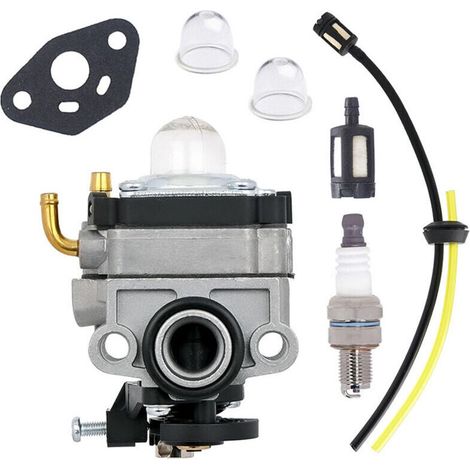 Kit de Conduite de Carburant de carburateur de Kit de Remplacement de carburateur adapté pour GX31 GX22 FG100 Little Wonder Mantis Tiller 16100-ZM5-80 (1/5)