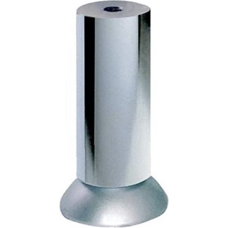 MOBILA- PIEDINO REGOLABILE IN PLASTICA D35 H120MM CROMATO