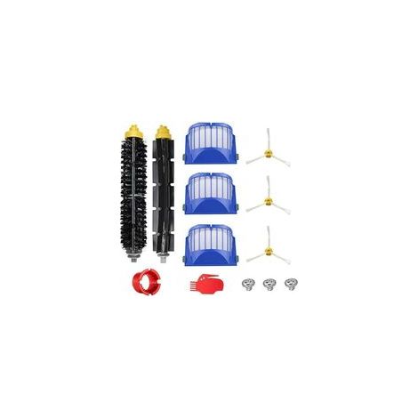 Kit De Réapprovisionnement Compatible Avec Irobot Roomba 600 Series 606 620 650 671 675 676 677 680 691 692 Robot Aspirateur Pièces De Rechange Accessoires