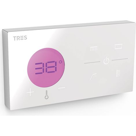 CONTROL TERMOSTÁTICO ELECTRÓNICO EMPOTRADO SHOWER (1/2)