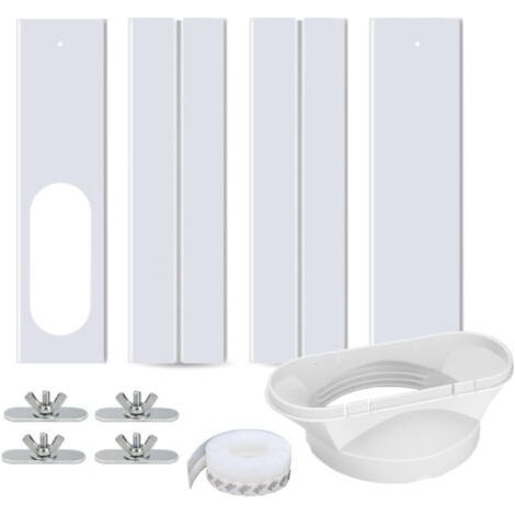 Kit de fenêtre de climatisation portable, adaptateur de fenêtre de climatisation, plaque scellée, fenêtre réglable pour climatiseur mobile, accessoire de fenêtre de climatisation