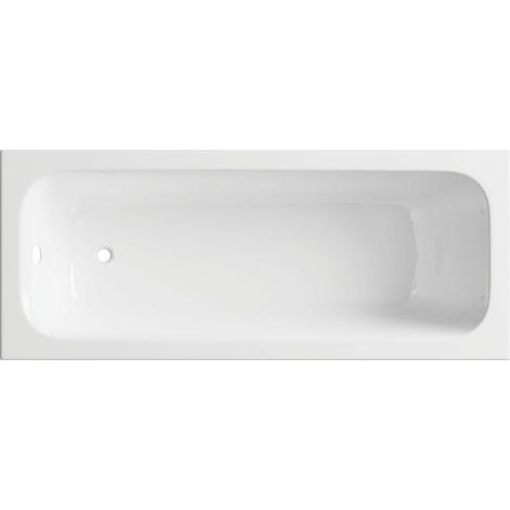 Vasca da bagno in acrilico da incasso telaio 149,5x70 cm bianca - Arixo