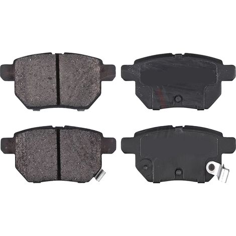 KIT PASTIGLIE FRENO POSTERIORI compatibile con TOYOTA YARIS (P9) / PASTIGLIE FRENANTI AUTO OEM P 83 083  P 83 087, / SOSTITUZIONE DIRETTA / BASSA POLVERE / SILENZIOSO
