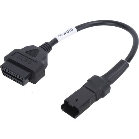 Câble adaptateur diagnostic OBD2 4 broches, prolongateur connecteur pour moto Ducati (1/5)