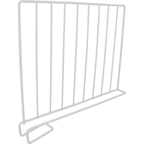 Séparateur d'étagère robuste pour placard en bois, idéal pour le rangement dans la chambre, la cuisine, la salle de bain et le bureau.