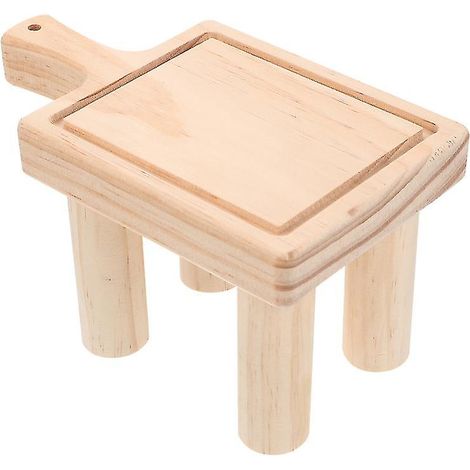 1 étagère à fleurs en bois (1/3)