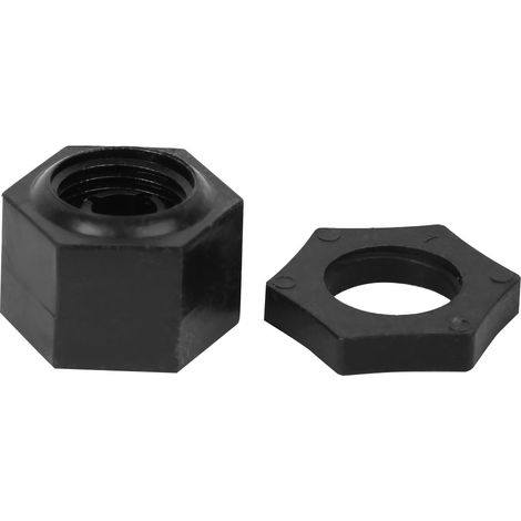 Commande à Air Pour Élimination de Déchets et Jaccuzi - Bouton Pression, ABS/Inox, 32mm, Kit avec Hose et Connecteur (1/5)