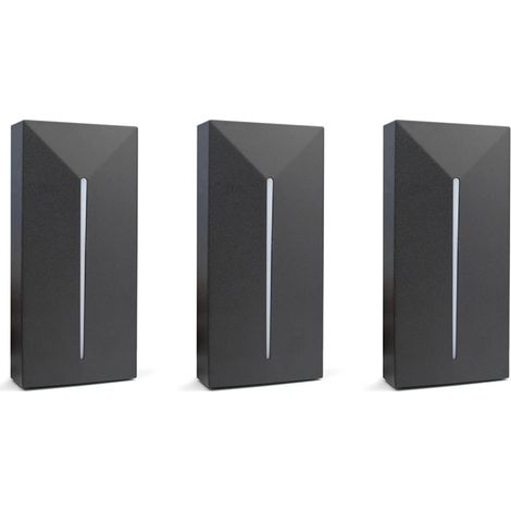 3X Lecteur de Carte de Contrôle D'Accès Lecteur de Carte Wiegand IP68 Étanche Lecteur de Carte RFID Longue Portée, 13,56 MHz IC/MF (1/5)